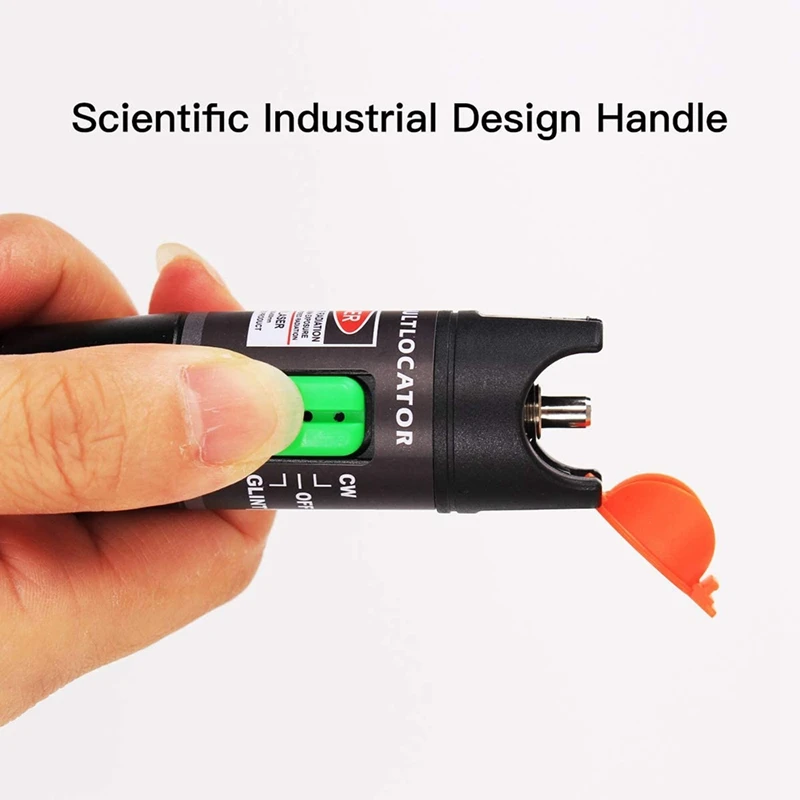 Visual Fault Locator Kit 30MW 30KM with 2.5mm Universal Connector FC Male to LC Female Adapter,Fiber Optic Source Tester