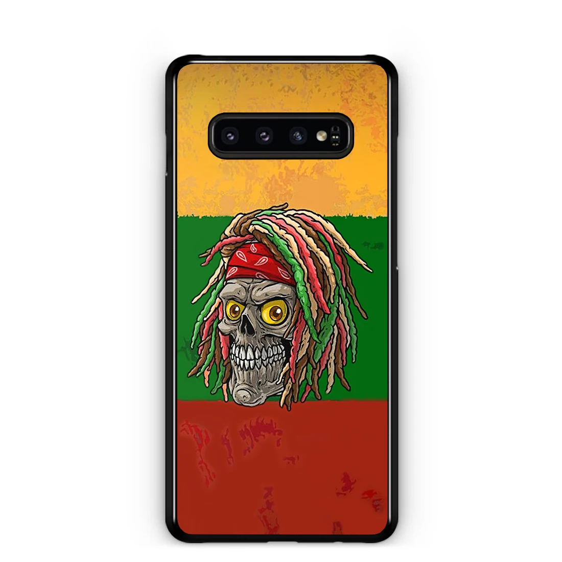 Забавный мужской чехол для телефона с черепами Rasta черный мягкий XS Iphone 11 Pro Max 6 7 8