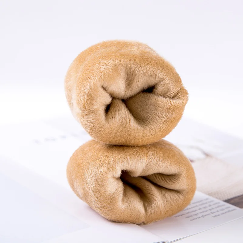 Женские носки плюс бархатные утолщенные осенние и зимние для снега повседневные