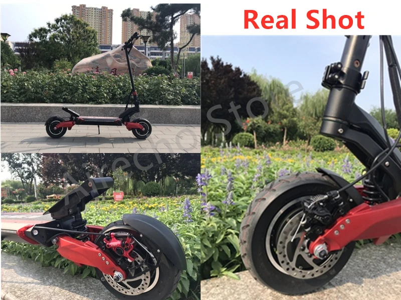 BLADE10X самокат внедорожные Smart Электрический скутер 52V 1000/2000 Вт складной 65 км/ч двойной мотор электрический скейтборд лучше, чем нулевой 10X