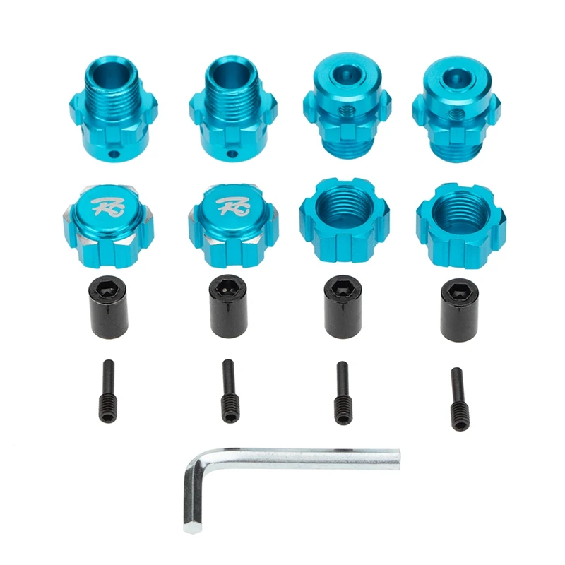 4 шт. 17 мм шестигранный переходник для гаек шлицевой ступицы расширение комбайнер