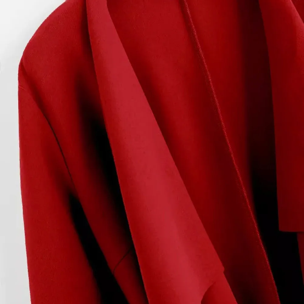 Женские весенние пальто и куртки с воротником-водопадом весенняя куртка для