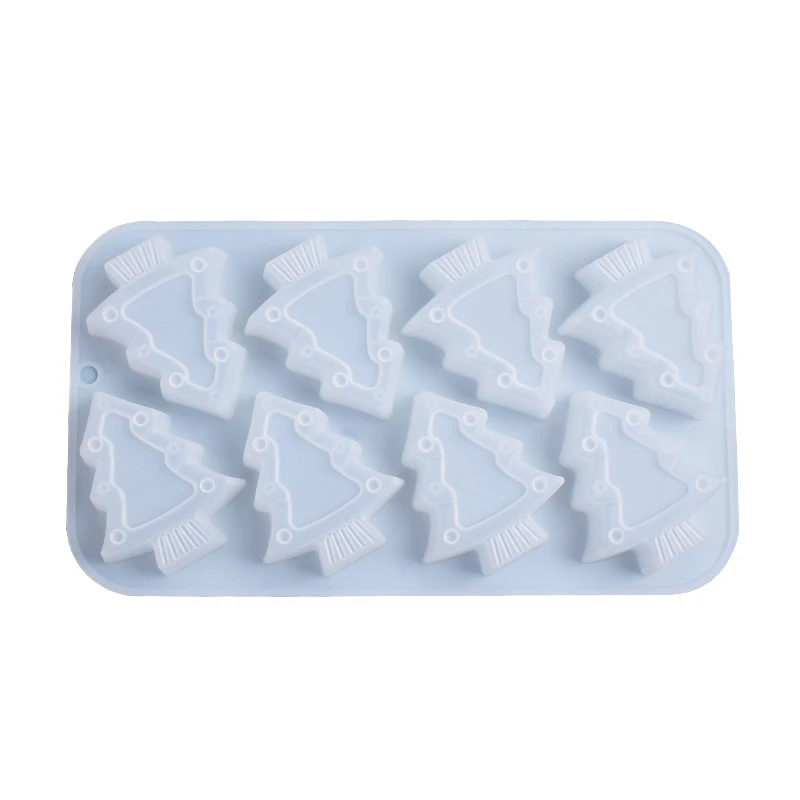 

Прозрачная эпоксидная форма «сделай сам», сковорода для выпечки, трехмерное украшение для рождественской елки, силиконовая форма для мусса...