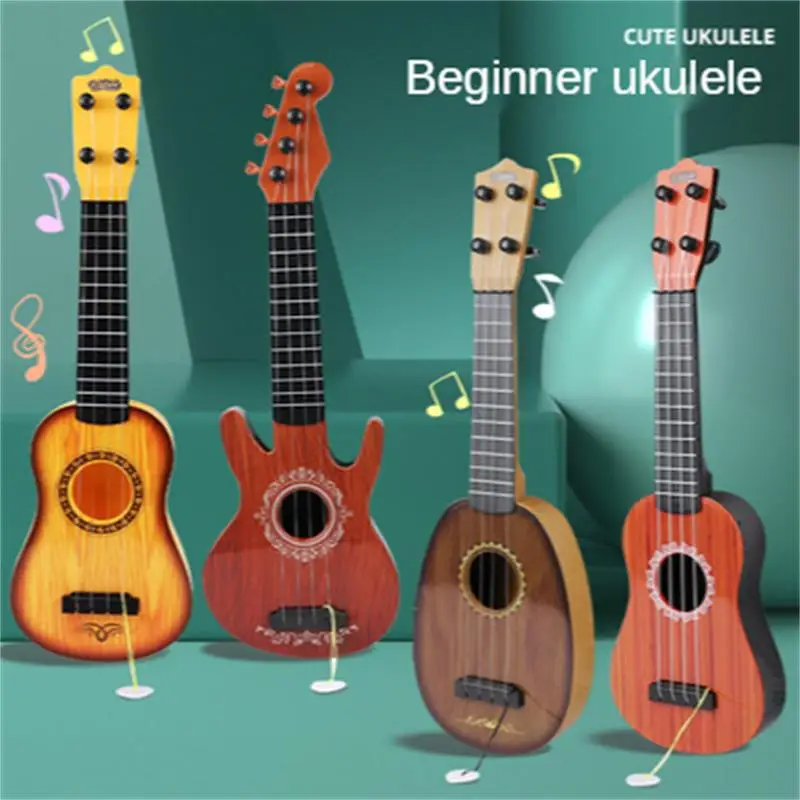 Мини-симулятор укулеле может играть в головоломку просвещение музыкальный