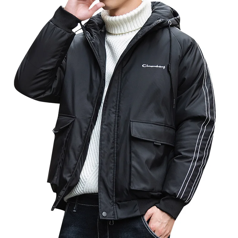 

style New of men's cotton padded jacket in 2020
