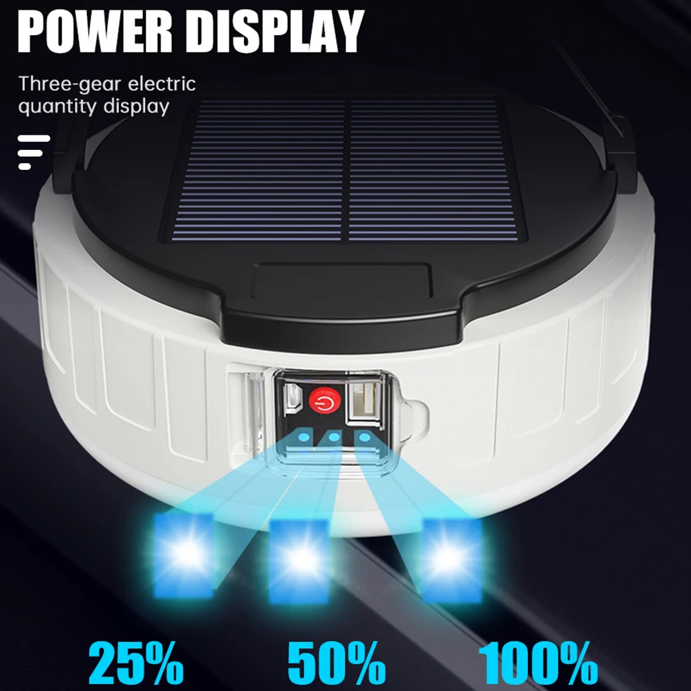 Портативный фонарь для кемпинга водонепроницаемый кемпинговый светильник на