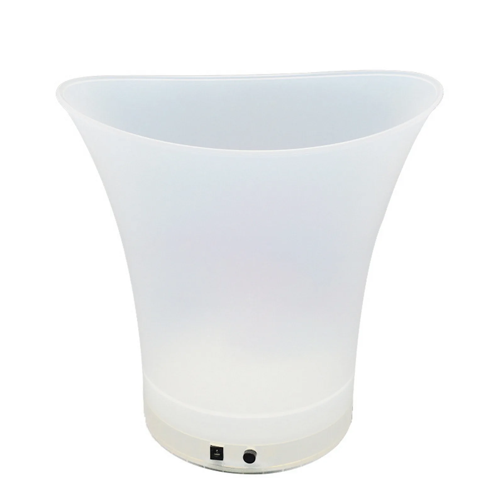 

5L Ice Bucket LED Color Changing Luminous Beer Cooler Waterproof Light Up Container KTV Whiskey Beer Bucket Bar Night Party Home