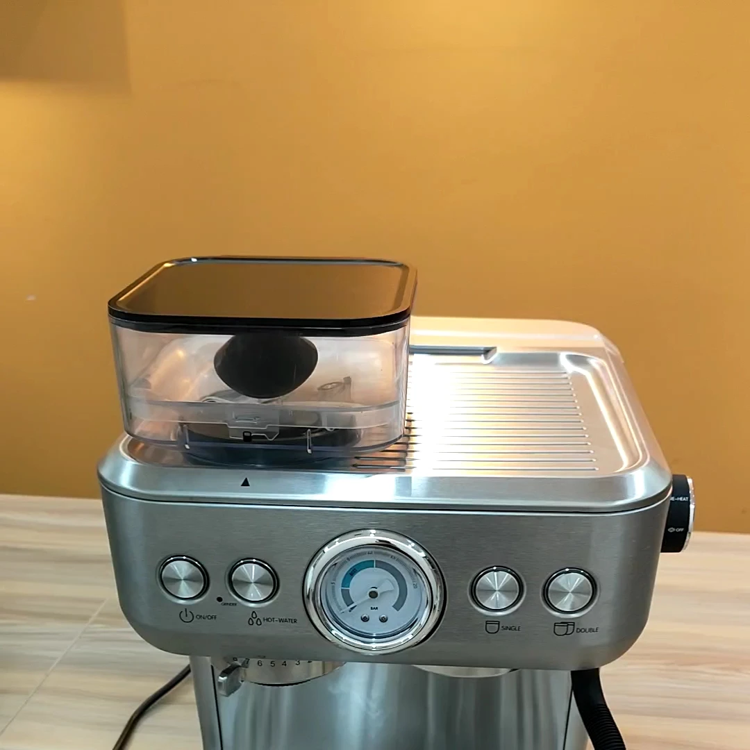 

Автоматическая кофемолка CM5700 20 бар 1500 Вт, кофемашина для эспрессо с насосом ULKA, кофеварка для эспрессо