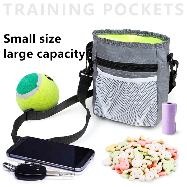 Поясная сумка для домашних животных хранения закусок портативные