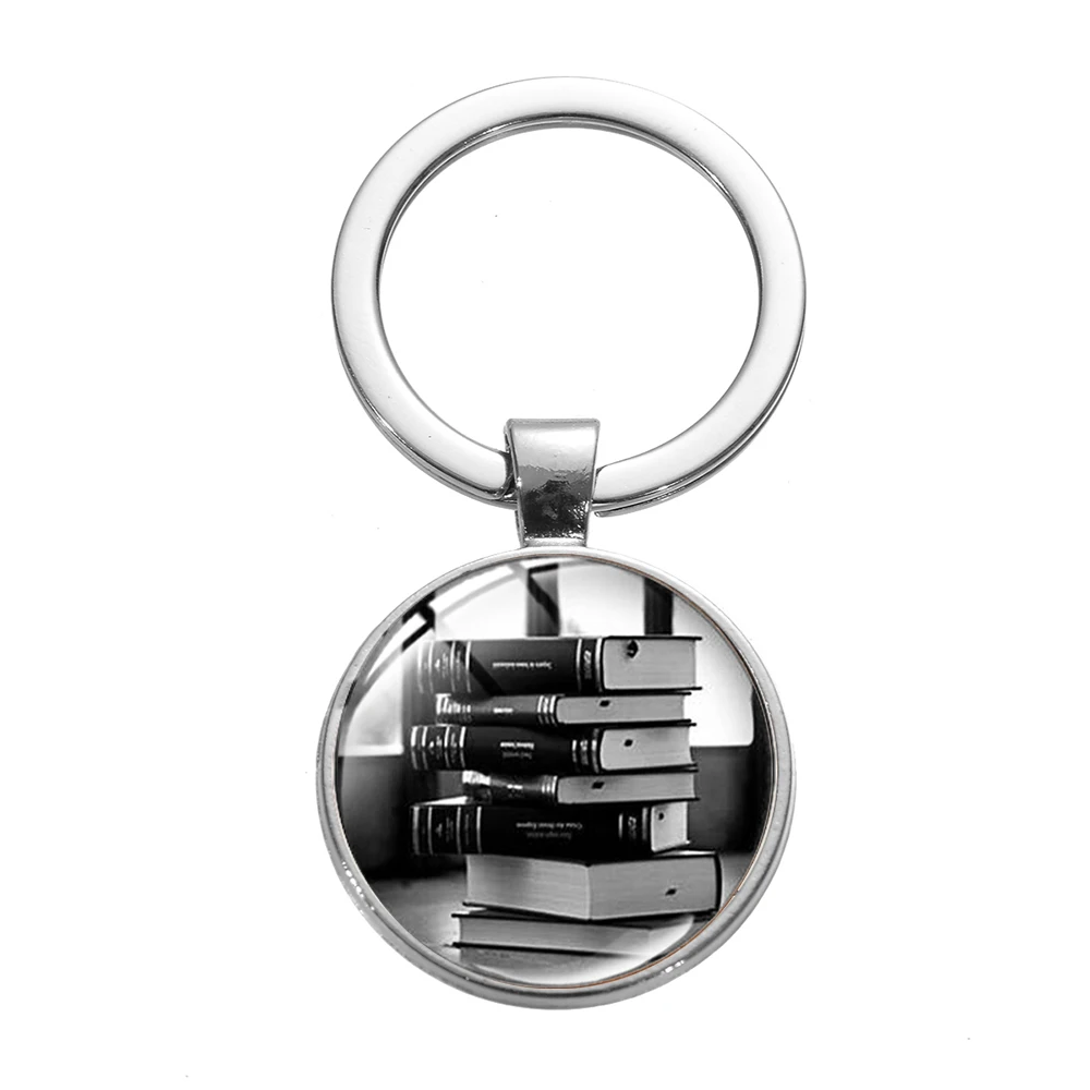 Классические книжки для библиотеки брелок ключей винтажные старые подарок