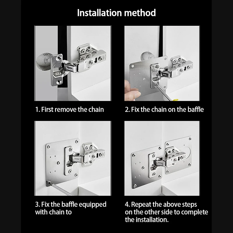 Набор для ремонта дверных петель ремонт шкафа боковые панели стандартная