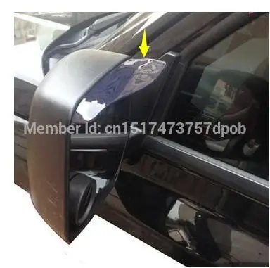 2 шт. универсальные автомобильные зеркала заднего вида Rain Eyebro для duster renault toyota rav4