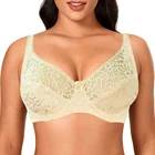 Ультра-тонкий перспективный женский кружевной бюстгальтер с глубоким v-образным вырезом, сексуальное женское белье Bralette BH, топы размера плюс C D DD E F Cup