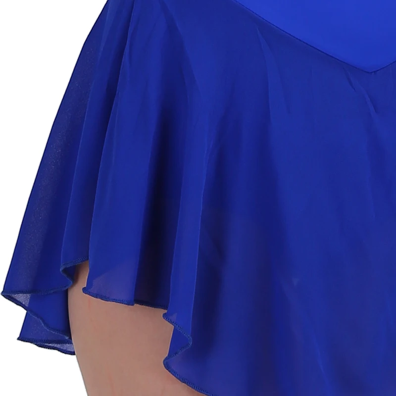 Платье для фигурного катания женское платье на коньках девочек темно-синий