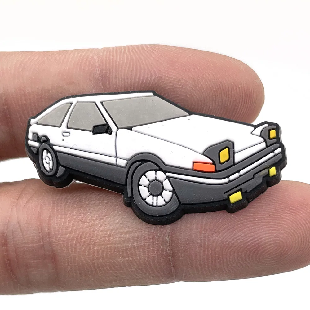 Лидер продаж 1 шт. крутой спортивный автомобиль JDM подвески для обуви из ПВХ