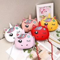 cute animal childrens small crossbody bag lovely baby girls mini coin purse handbag pu leather kids change wallet shoulder bags