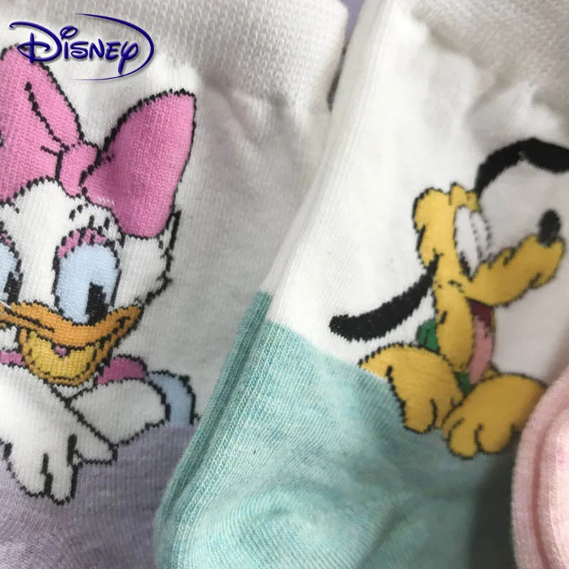 Хлопковые носки Disney с мультяшным стичем/Микки/Минни/Дональд Дак/Дейзи/Джуди