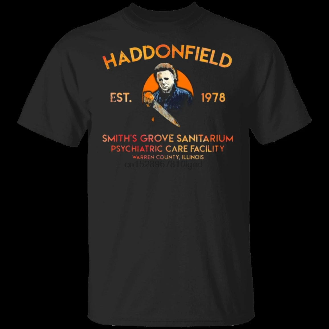 Мужская футболка с Майклом Майерсом хаддонфилдом Est 1978 Smith S Grow Размер M 3Xl | одежда