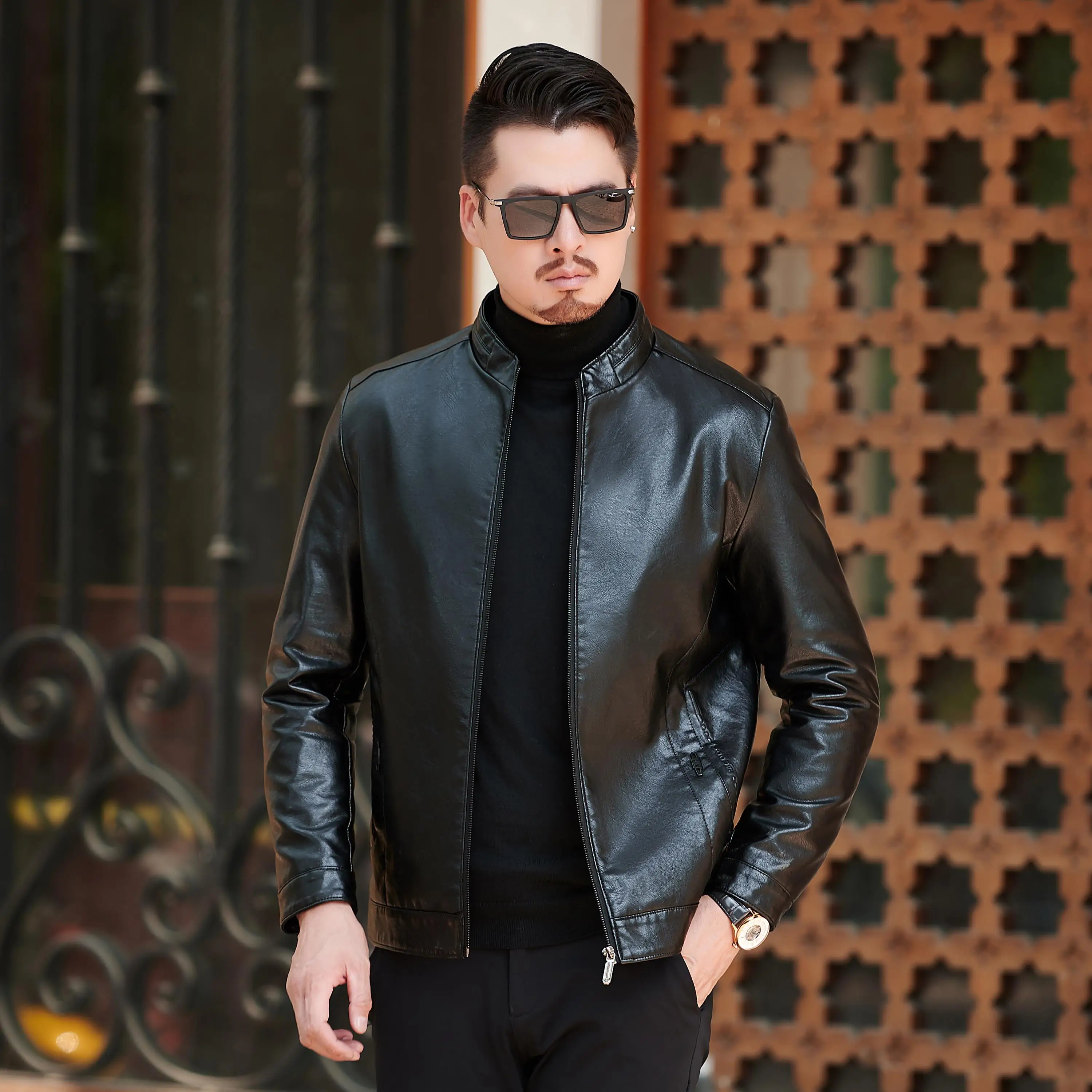 Мужская куртка из натуральной кожи размера плюс 10XL 8XL 6XL новая весенне осенняя