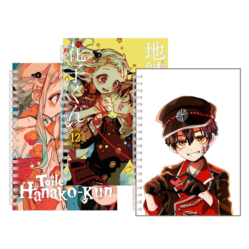Тетрадь на спирали в туалете Hanako kun плакат Jibaku Shounen манга иен тетрадь с нотами Merch