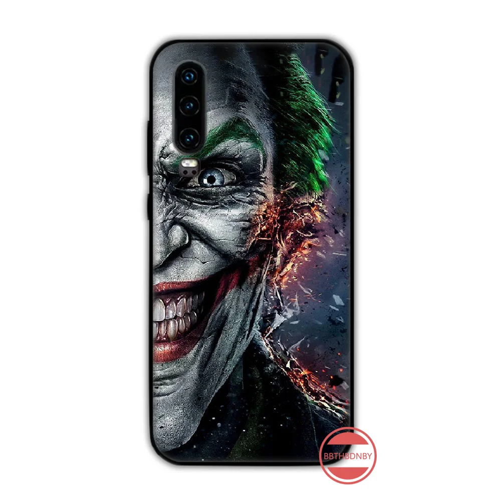 Чехол для телефона Marvel mafex joker черный мягкий резиновый чехол из ТПУ Huawei P9 P10 P20 P30 Lite