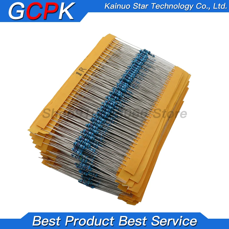 

1Lot 100PCS 1/4W 4.7K 1/4W-4.7K ohm 4.7Kohm Metal Film Resistor 0.25W 1% High Quality