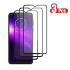 Закаленное стекло для Motorola Moto One VisionActionZoomMacroHyper E5 Play Go G StylusPowerPro E7 Plus E6i, пленка для экрана, 3 шт.
