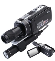 ziyouhu high power all back digital infrared zoom 16x video camera hd 1080 night vision monocular with 3 0 inch tet lcd