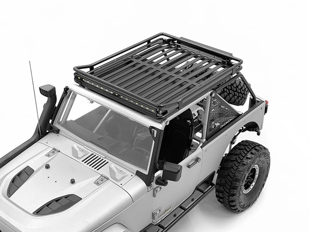 Игрушечный автомобиль capo jkmax rc металлический багажник на крышу лоток для машины