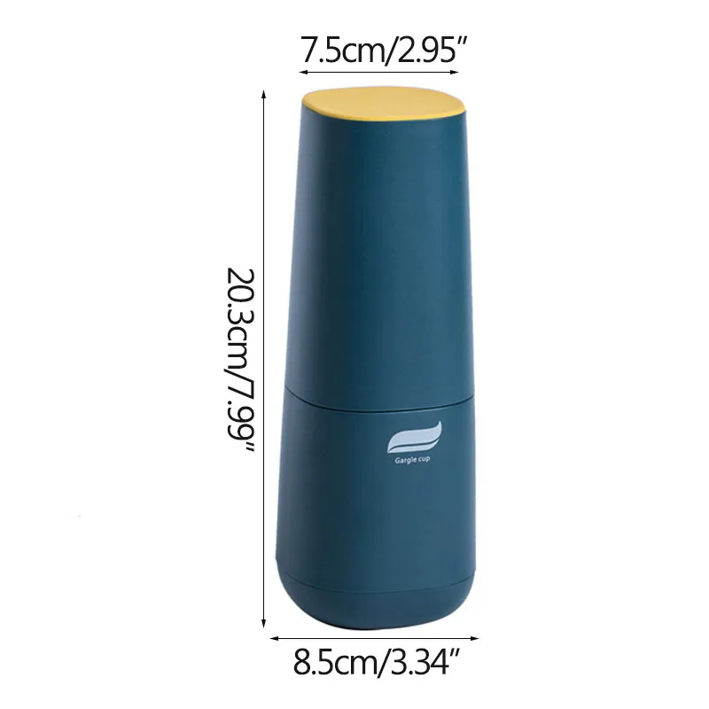 

Toothbrush Holder Wash Cup Multifunctional Wall Mounted Mouthwash Cup Toothbrush Cup Toothbrush Storage Box