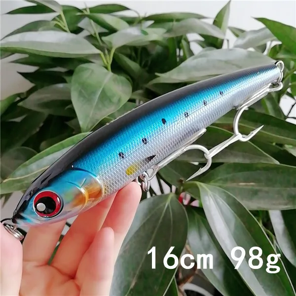 128 9062 16cm Noeby 1 шт. 14 см/70 г 16 см/98 г 18 см/145 г переменная Тонущая Vib приманка-карандаш приманка для рыбалки карандаш Хорошие рыболовные снасти воблеры - Цвет: 128 9062 16cm