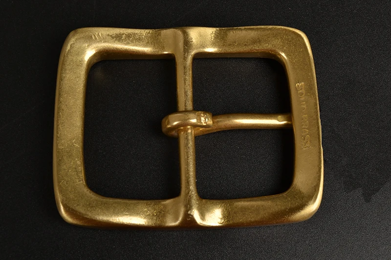 Deepeel 1 шт. 40*56 мм унисекс из чистой меди пряжки ремня выгравированный вручную DIY High