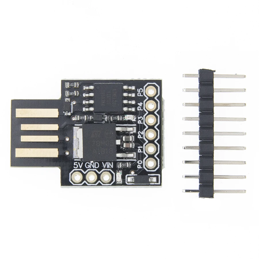 10 шт. TINY85 Digispark Kickstarter микро макетная плата ATTINY85 модуль для Arduino IIC IEC USB