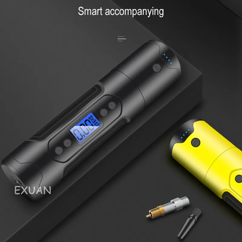 Barato Compresor De Aire Portátil Para Bicicleta Y Coche, Mini Bomba De Aire Recargable, Inalámbrica, 150PSI, 12V