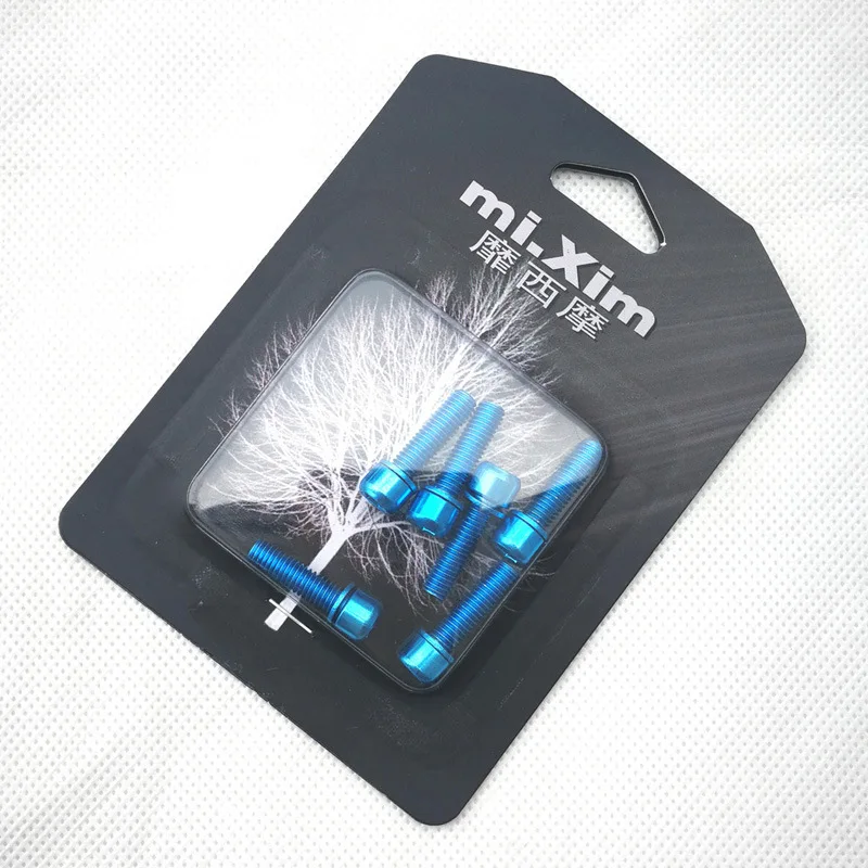 Mi. xim велосипед Красочные M5 * 18 руль и бутылкодержатель Shelfs тормозной винт полка s