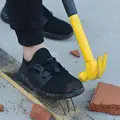 JACKSHIBO buty robocze bhp dla mężczyzn letnie oddychające buty robocze ze stali Toe przeciwzmarszczkowe konstrukcje bezpieczeństwa pracy trampki