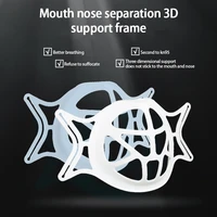 breathable mask holder chain bracket mouth nose separation food grade 3d silicone inner pad auxiliary mask bracket dropshipping
