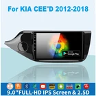 Автомагнитола 2 din, 2 Гб + 32 ГБ, Android, для KIA CEED JD Cee 'd 2012-2018, Carplay, автомобильный мультимедийный плеер, GPS, 2din Авторадио
