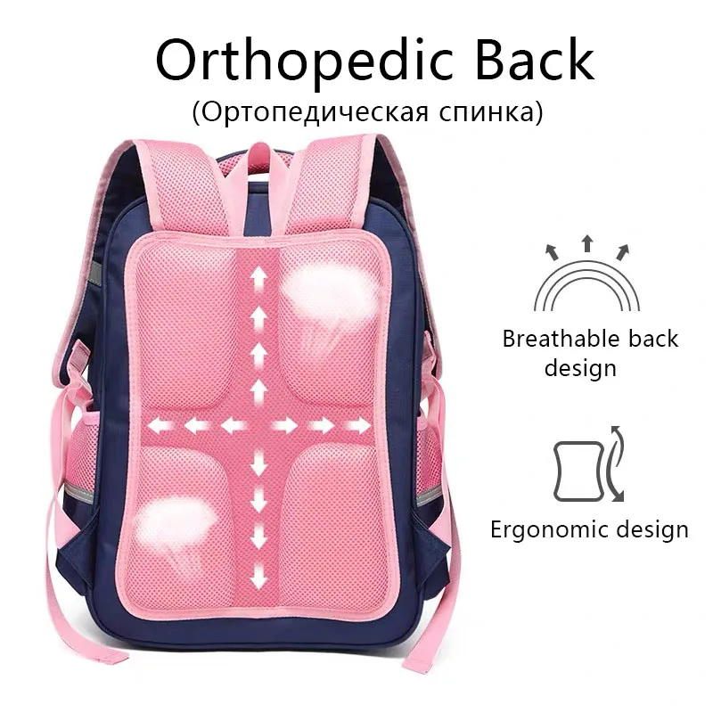 SUN EIGHT New Arrival Children Backpack School Bags For Girls Waterproof Nylon mochila escolar