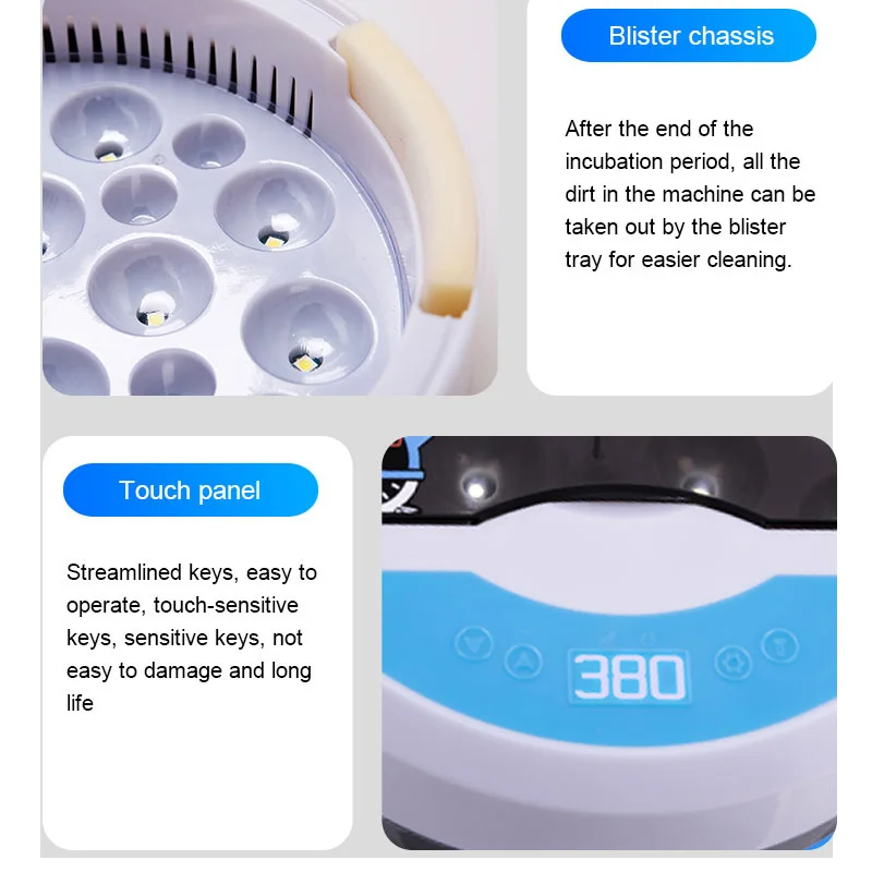 Мини инкубатор для цыплят и яиц 110/220 В|Принадлежности кормления поения| |