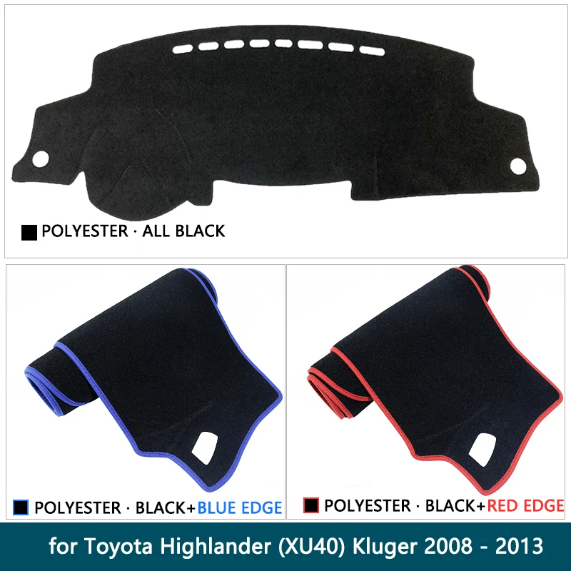 Коврик для приборной панели Toyota Highlander XU40 Kluger 2008 ~ 2013 2009 2011 2012 | Автомобили и