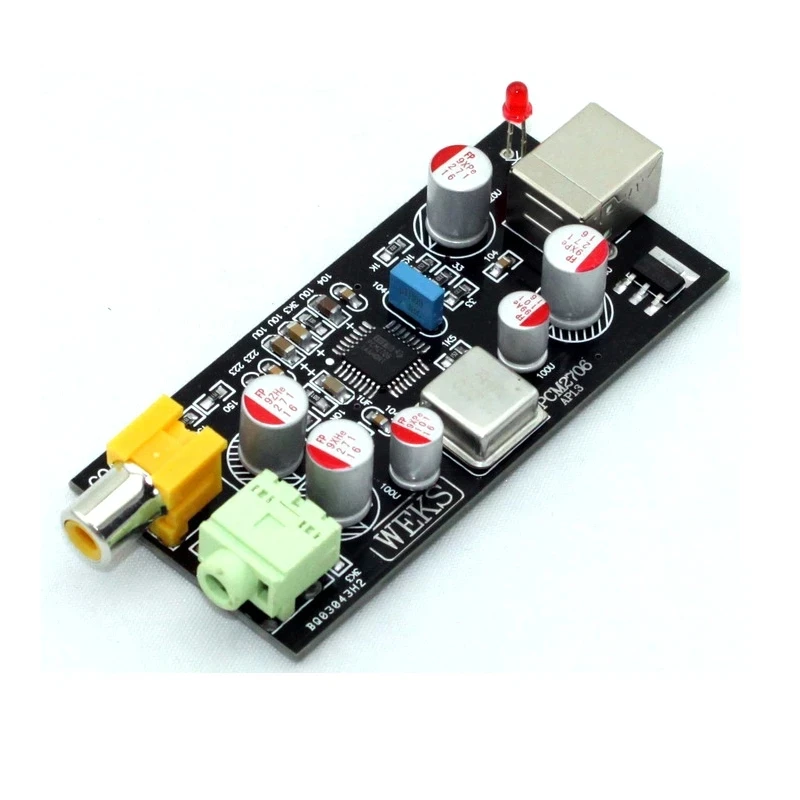 Стандартная звуковая карта PCM2706 поддерживает операционную систему WINXP WIN7 WIN8 32