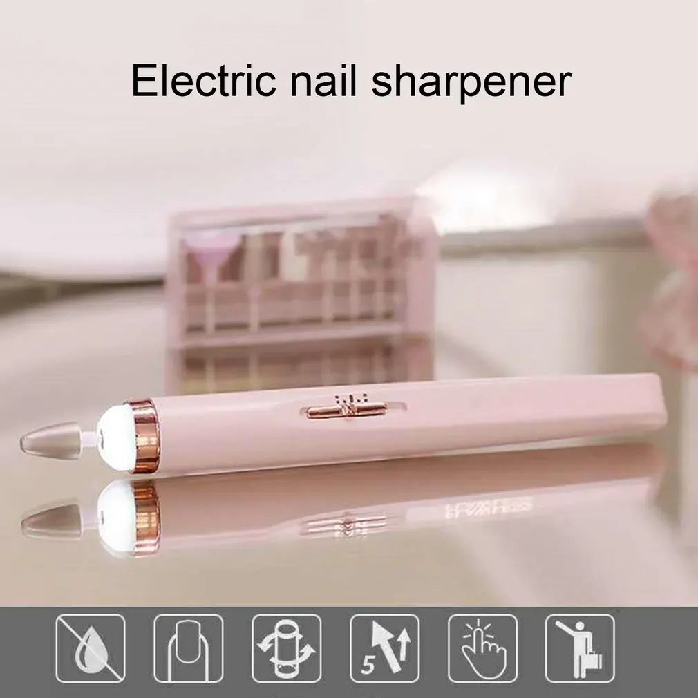 

5-in-1 Electric Manicure Set Ceramic Nail Drill File Grinder Grooming Kit Nail Drill Equipment Professional Pedicure Drill Set