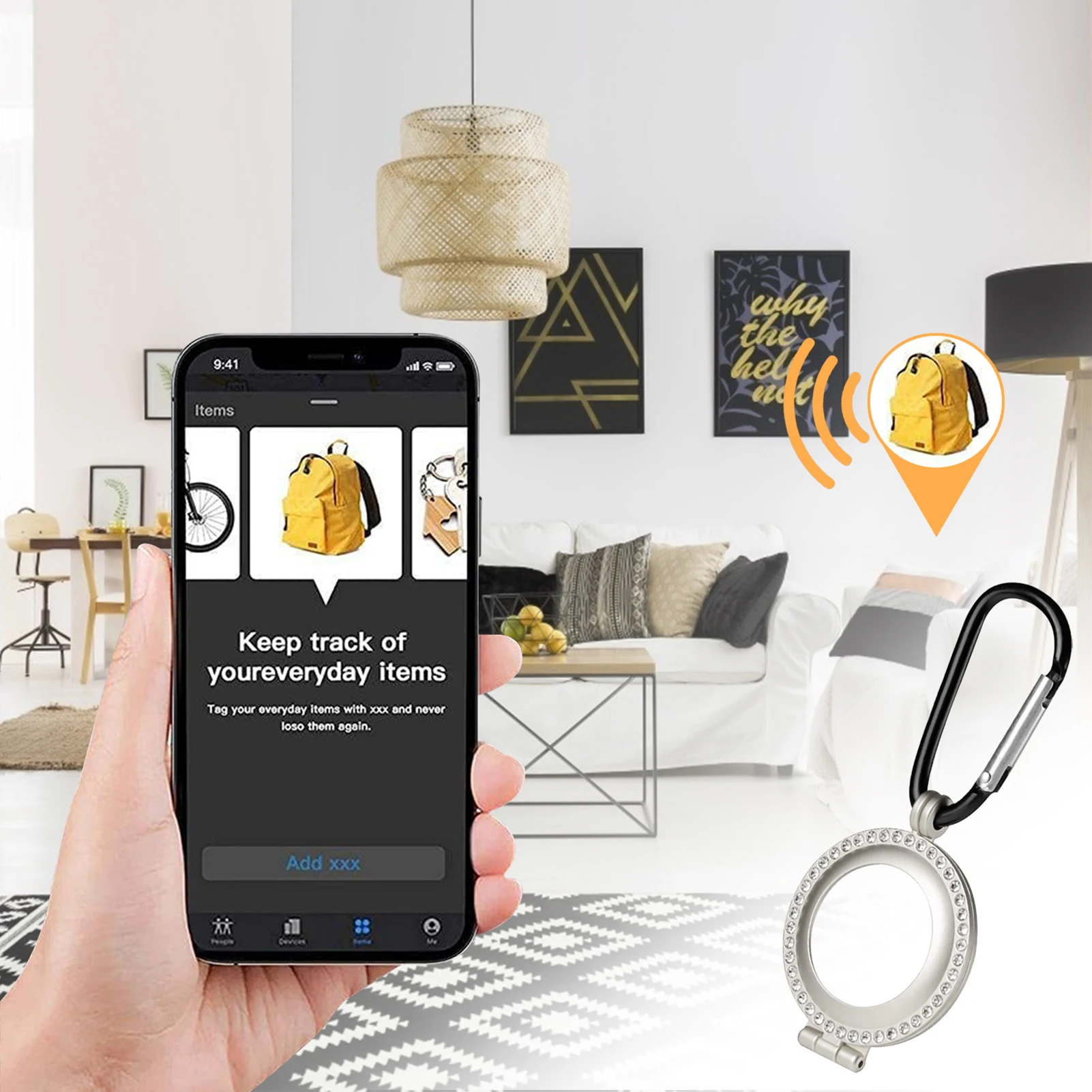 

For Airtags Protective Case Cover Diamond Set Locator Metal Protective Sleeve For Apple Tracker Cover For Iphone Drop Shipping