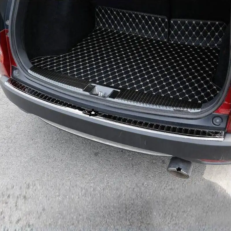 Автомобильная автомобильная хромированная оконная Задняя панель для багажника