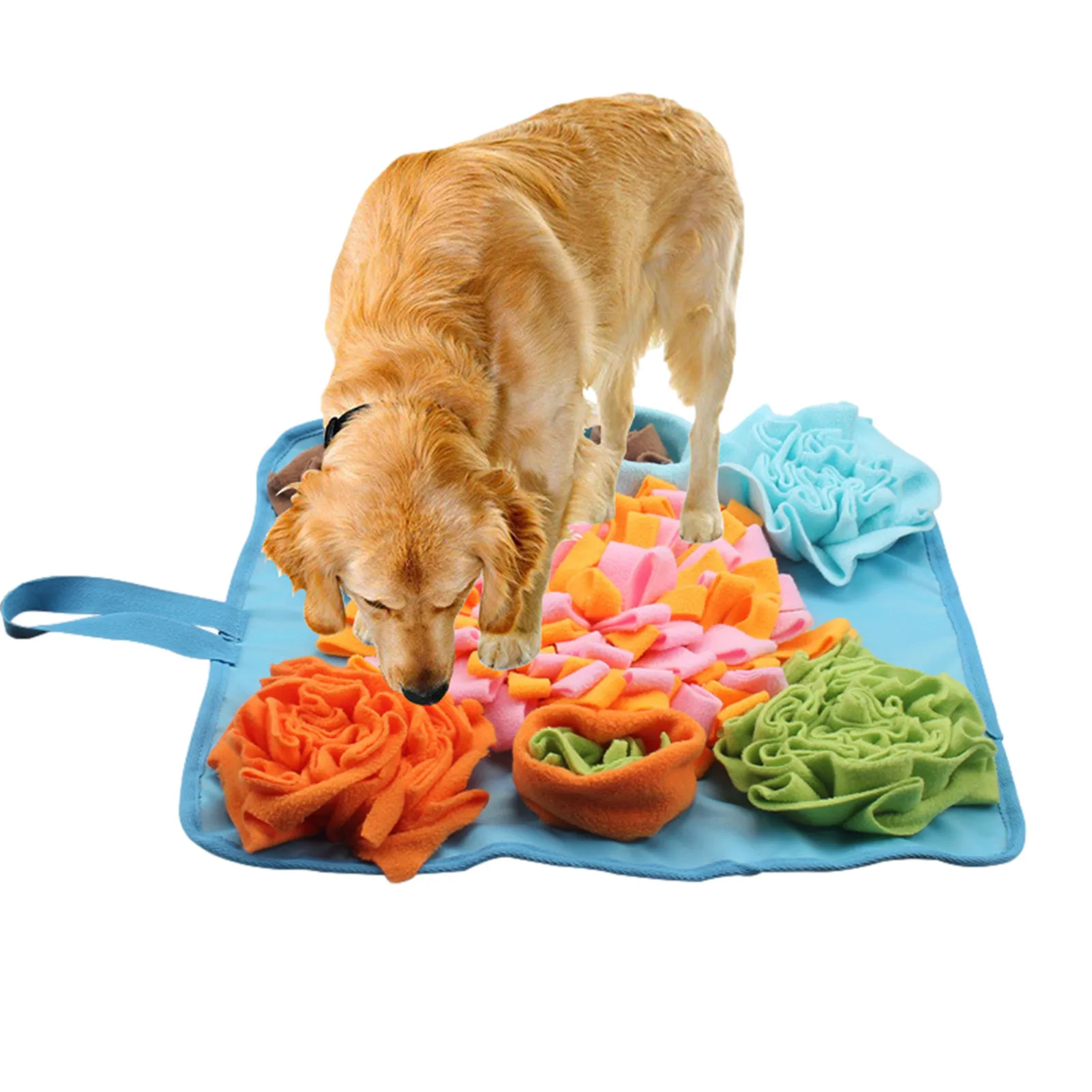 

Snuffle Mat For Dogs Pet Sniffing Feeding Mat Nosework For Dogs Pet Play Puppy Dog Training Mat Foraging Skills For Brilliant