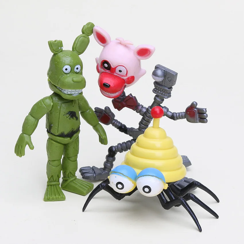 12 шт./компл. фигурка Фредди фотокси медведь фазбер кукла ПВХ экшн фигурки