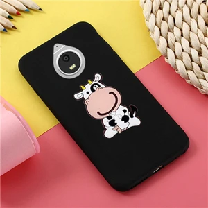 h Силиконовый чехол TRISEOLY с единорогом для Motorola Moto E4, европейская версия, чехол для телефона Moto E 4 Plus, ЕС, 3D мультяшная лошадь, оболочка, Funda - Цвет: h
