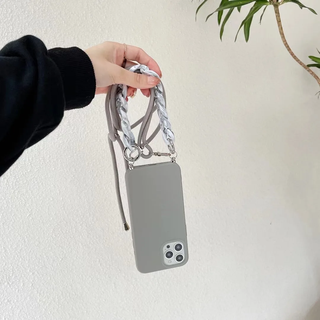 

Mobile phone case suitable for iphone12promax anti-drop 11 oblique back X all-inclusive soft 7/8p