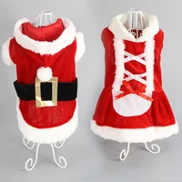 new pet accessories dog fall winter christmas transformation classic santa claus clothes jacket pet products
